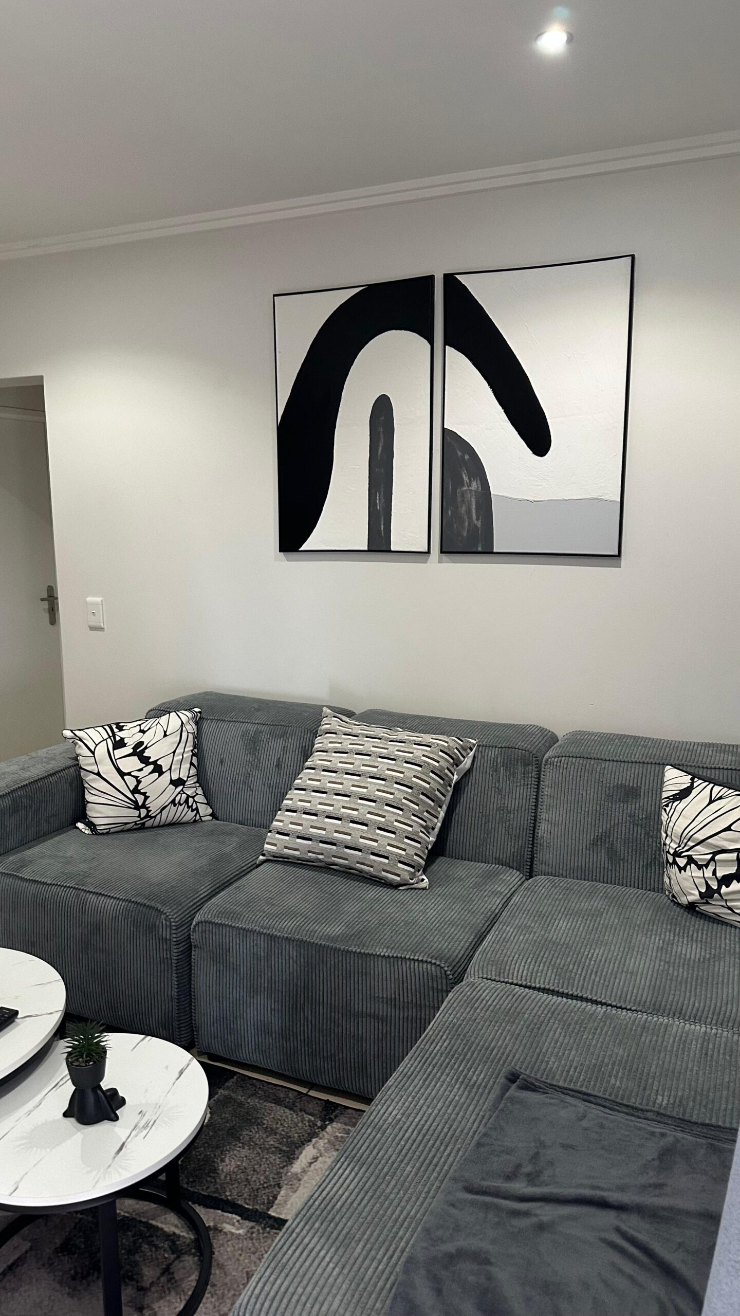 A1 swoosh grey set of two - Image 2