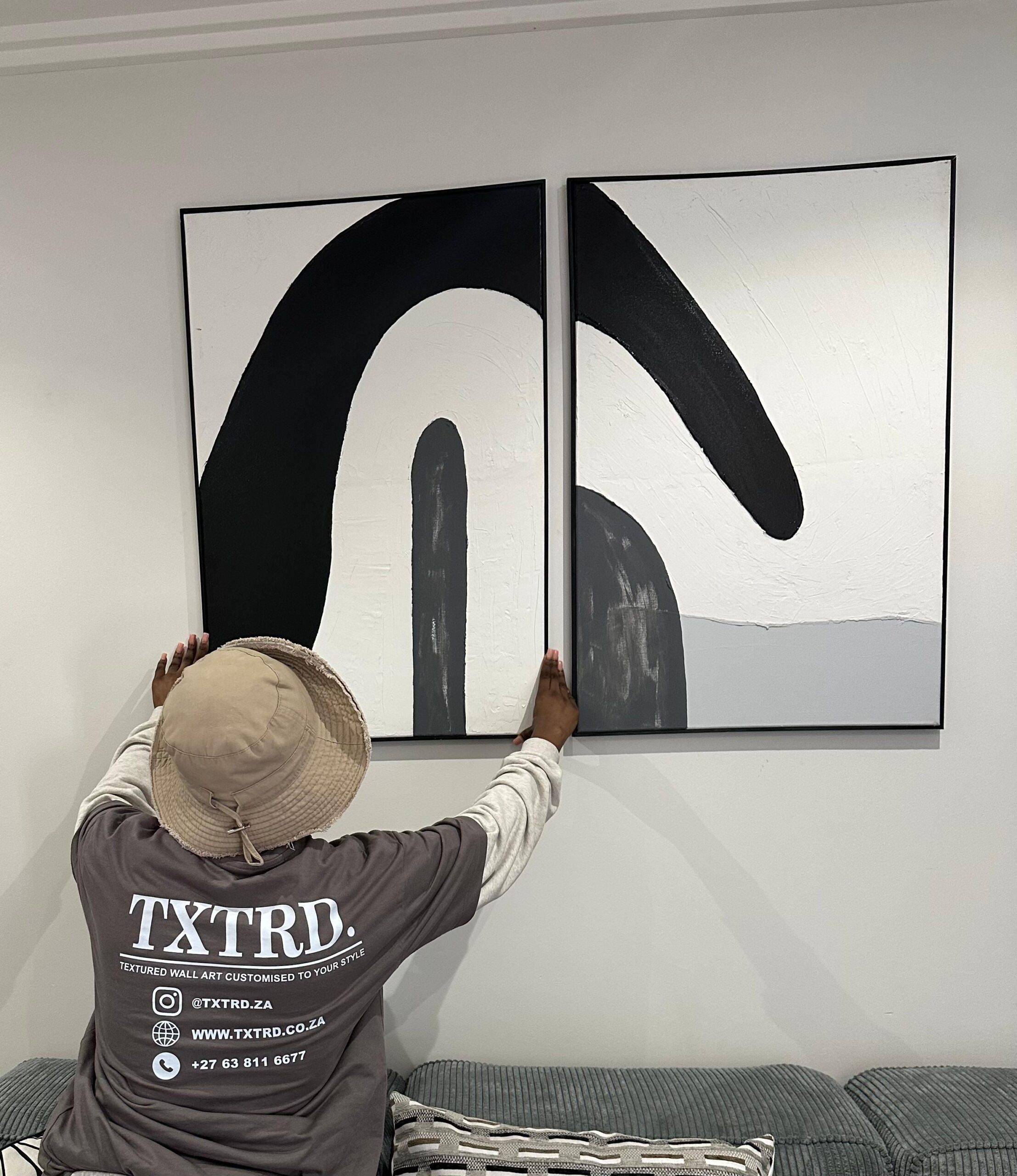 A1 swoosh grey set of two - Image 3