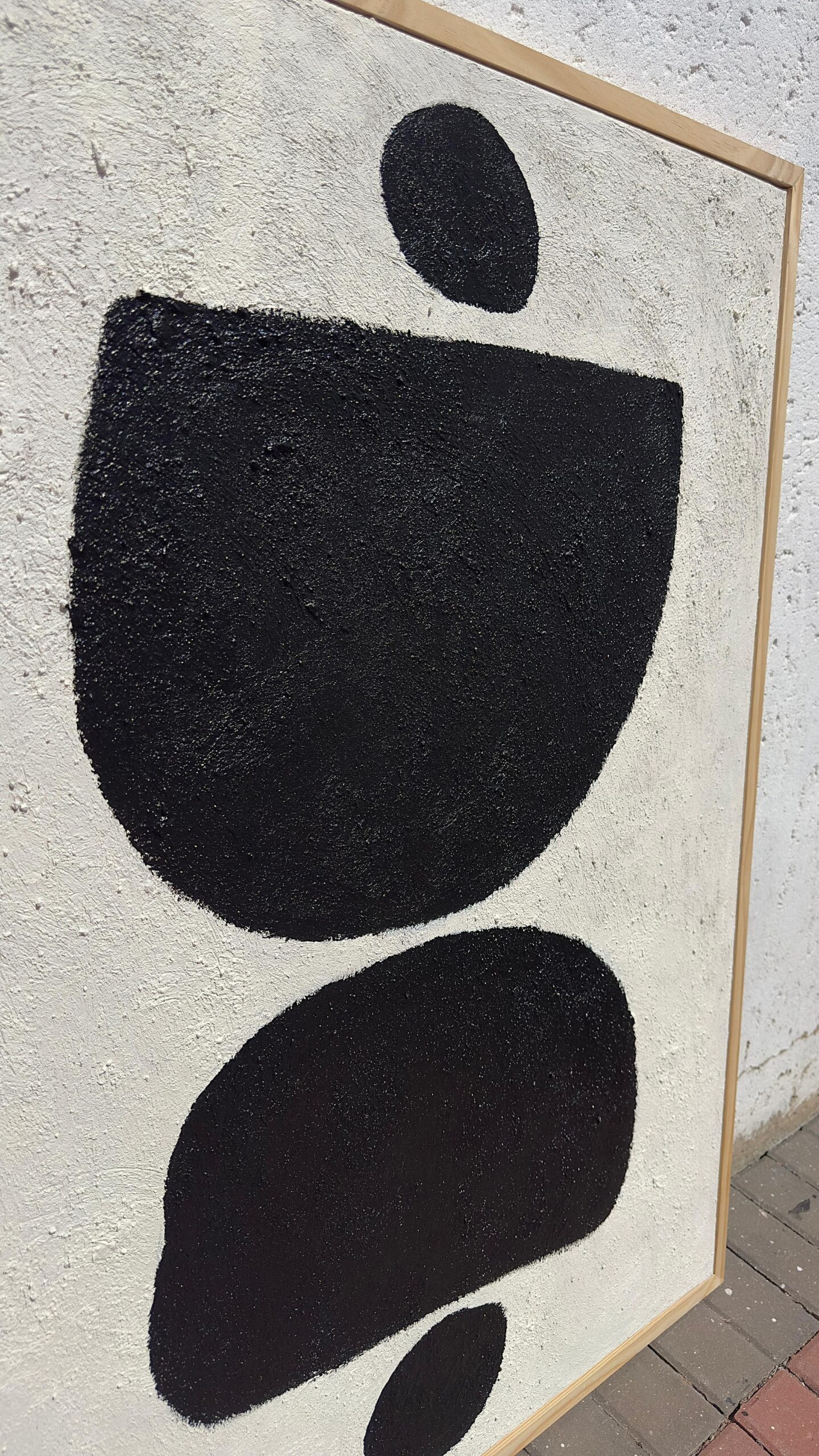 Minimalist Wall Art with Bold Shapes, 90x120cm - Image 5