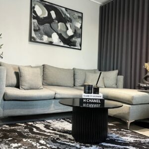 A0 Black & White Mix Abstract Wall Art